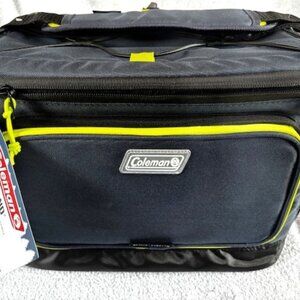 Coleman navy soft sided insulated cooler "Xpand" NWT
